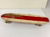 Great condition vintage skateboard Sidewalk Surfer, Super Clay Wheels, 60s - 70s