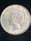 Possible MS quality ,1922 Silver peace dollar , Beautiful coin
