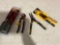ASSORTED KLEIN AND DEWALT HAND TOOLS WRENCHES PLIERS SCREWDRIVER.