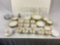 Elegant lot of vintage Noritake Goldlea handpainted china and various other dining pieces