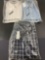 3x Brand New Banana Republic Grant Fit Striped Dress Shirts Size M