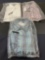 3x Brand New Banana Republic Grant Fit Striped Dress Shirts Size M