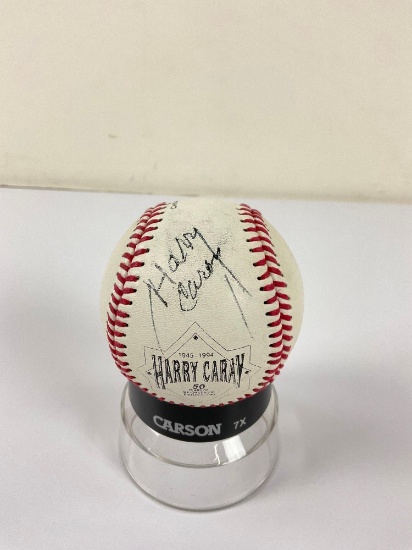 legendary Cubs Announcer Harry Carey autograph Major League Baseball, 1994
