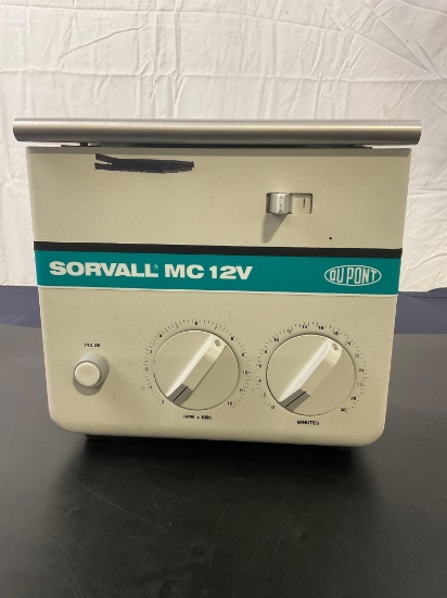 Dupont Sorvall Mc 12V Centrifuge 1200 Max RPM TESTED WORKING