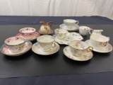 Collection of Teacups and saucers
