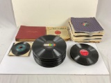 Large lot of vintage vinyl records varying from loose to complete. See pics.