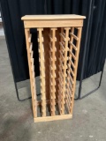 MINI WINE BOTTLE RACK CASE FROM LOCAL OLYMPIA BISTRO.