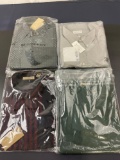 3x Burberry + 1 Van Heusen Brand New Dress Shirts Size XL