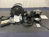 Nikon P80 Digital Camera COOLPIX + Minolta Maxxum 35mm Film Camera SLR Kit with 28-80 Lens