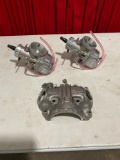 Lot of Motorcycle Parts - 2 MIKUNI Carburetors and one misc. valve cover.