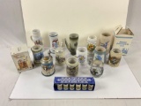 Unique lot of different collectible beer steins, German/American