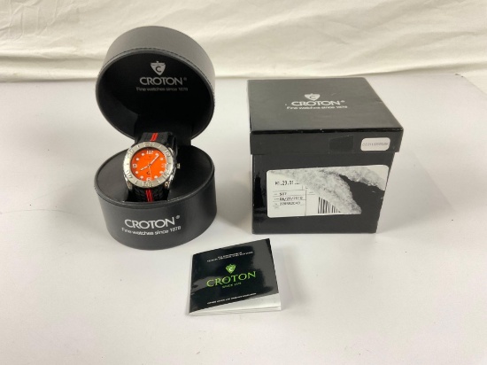 Cx by Croton wristwatch, like new condition with original box