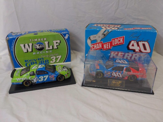 Pair of Collectible Model Racecars by Revell and Brewco