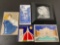 5 Painted Tiles, 3 from Creazioni Luciano Italy, 1 from Tino 