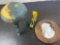 3 Mystical Moon Items, Moon and stars Mirror, Moon action figure, and Moon Themed Stool