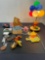 Large Lot of Winnie the Pooh Items, Working Pooh Balloon Lamp, Hat, Books, Windchime, and more.