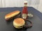 Burger King Cheeseburger Phone 1987, Hot Dog Phone, and Heinz Ketchup Bottle Phone