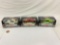 set of 3x 1:18 scale American Muscle die cast cars in their original boxes.