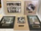 5 Matted MLB pictures, Ted Williams, Mickey Mantle, Pete Rose, Sandy Koufax plus more