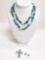 Beautiful Turquoise and Sterling Jewelry Lot