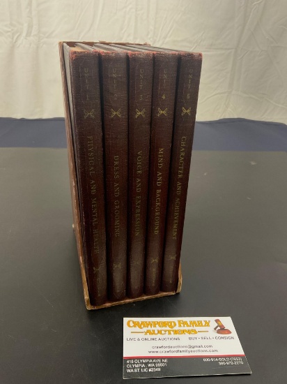 Personality Development Hardcover 5 Volumes ? January 1 1941 by Ph. B. Estelle B. Hunter (Author)