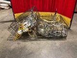 Lot of two Commercial crab traps.