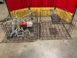 Lot of two commercial crab traps.
