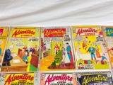 22ct of Vintage DC Adventure series comics.