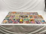 Collection of different series from DC comics and Marvel Comics. See description.