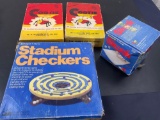 Vintage Schaper Board games, Skunk, Stadium Checkers, and 2x The Game of Cootie