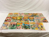 Collection of vintage DC and Marvel comics. See description.