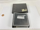 Binder of Baseball cards and unopened Action Packed Football card collectors set,