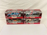 Lot of 4x Collectors Edition 1/18 scale boxed American Muscle die cast stock cars.