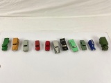 13x pcs lot of Dinky Toys vintage die cast cars. all loose.