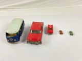 Small collection of vintage die cast cars.