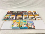 huge lot of Entourage, Seinfeld and Family Guy dvd box sets.