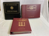 Three sets of stamps in binders, by the postal commemorative society see pics