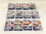 Collection of Greenlight Hot Pursuit 1/64 scale die cats cars, new in box, 12ct