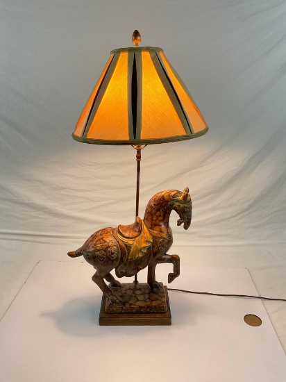Frederick Cooper Tang Dynasty Horse Table Lamp