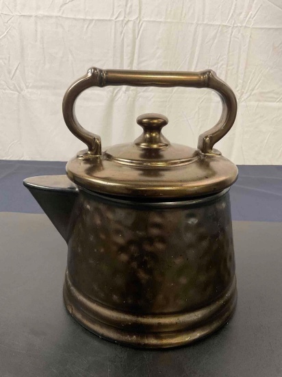 Vintage Mid-Century McCoy Ceramic Teapot Cookie Jar
