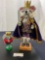 Large Wooden Numbered Limited Edition Mouse King Nutcracker + Smaller Mouse Nutcracker