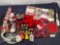 Lot of Christmas Decorations, Wall Hangings, Holiday Towels,