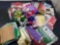 Large Lot of Tissue Papers, Gift Bows, and Bags