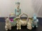 Porcelain Figures, Easter Baskets, and an Easter nutcracker