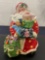 Santa Claus Ceramic Cookie Jar by BUCHASE 2002