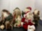 6 Assorted Santa Claus Figures