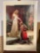 Printed Poster of a famous piece The Accolade by Edmund Blair Leighton