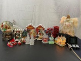 Christmas Snow Globes and Music Boxes