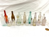 Large lot of vintage/antique bottles, 18ct