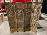 Vintage Asian style divider/screen.